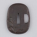 Sword Guard (Tsuba), Iron, gold, copper, Japanese