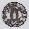 Sword Guard (Tsuba), Iron, copper, Japanese