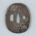Sword Guard (Tsuba), Copper-silver alloy (shibuichi), silver, gold, copper-gold alloy (shakudō), copper, Japanese