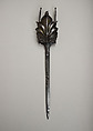 Guarded Dagger (Katar), Steel, Indian, Thanjavur; blade, European