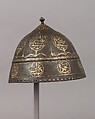 Helmet, Steel, gold, Arabian