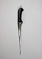 Dagger (Pesh-Kabz), Steel, horn, Indian