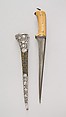 Dagger (Pesh-kabz) with Sheath | Indian | The Metropolitan Museum of Art