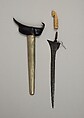 Kris with Sheath, Ivory, silver, Madurese