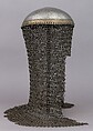 Helmet, Iron, brass, gold, Turkish