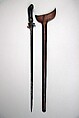Executioner's Kris with Sheath, Wood, horn, Malaysian, Johor