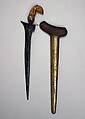Kris with Sheath, Ivory, kajoe pelet, Javanese