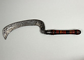 Sacrificial Axe, Steel, wood, Indian, Coorg