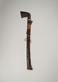 Sword with Scabbard, Wood, tin foil, Indonesian, Gorontalo