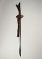 Sword (Campilan), Wood, textile, Malayan