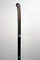 Sword Cane with Two Blades and Sheath, Wood, silver, Burmese