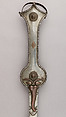 Gauntlet Sword (Pata), Steel, brass, Indian, South Indian