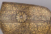 Gauntlet Sword (<i>Pata</i>), Steel, gold, textile, hilt, Indian; blade, European