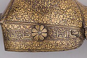 Gauntlet Sword (<i>Pata</i>), Steel, gold, textile, hilt, Indian; blade, European