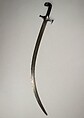 Sword (Shamshir), Steel, leather, Persian