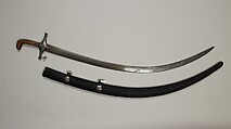 Sword (Shamshir) with Scabbard, Persian