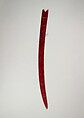 Scabbard, Wood, textile (velvet), Indian