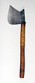 Axe ((Kalyo Kangyu), Iron, wood, rattan, Indian, Assam, Naga