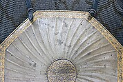 Cuirass (<i>Char-aina</i>), Steel, iron, gold, leather, textile (wool), Persian, Safavid