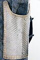 Cuirass (<i>Char-aina</i>), Steel, iron, gold, leather, textile (wool), Persian, Safavid