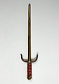 Mace, Brass, cord, Chinese