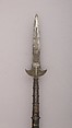 Spear, Bronze, silver, steel, Sri Lankan