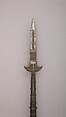 Spear, Bronze, silver, steel, Sri Lankan