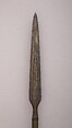 Spear, Brass, bamboo, Bornean