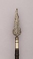 Spear, Bamboo, silver, Javanese