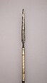 Spear, Steel, wood, silver, Philippine, Lanao del Sur