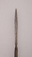 Spear, Wood, cane (rattan), Malayan