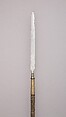 Spearhead with Cover, Steel, lacquer, wood, copper, Japanese