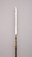 Spearhead with Cover, Steel, lacquer, wood, copper, Japanese