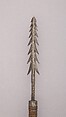 Spear (Sinalawitan), Steel, wood, iron, cane (rattan), Philippine, Igorot