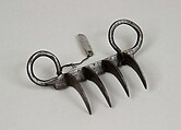 Tiger's Claw (Bagh Nakh), Steel, Indian