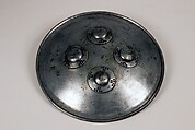 Shield (Dhàl)
, Steel, velvet, linen, Indian