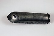 Helmet (Top) and Arm Guards (Dastana), Iron, Indian