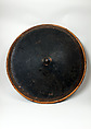 Shield, Wood, cane (rattan), pigment, Philippine, Moro