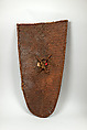 Shield, Cane, bamboo, polychromy, Indian, Assam