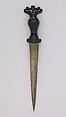 Dagger, Steel, gold, jade, ruby, Indian, Mughal