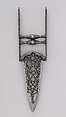 Dagger (Katar), Steel, gold, North Indian