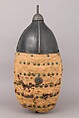 Helmet, Leather, iron, silver, textile, brass, Korean