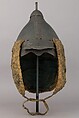 Helmet, Iron, textile, gold, Korean
