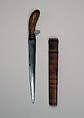 Dagger with Sheath, Steel, wood, wood (bamboo), polychromy, textile, Philippine, Mindanao