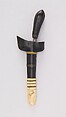 Pair of Knives with Sheath, Wood, bone, horn, steel, Javanese