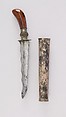 Dagger with Sheath, Steel, wood, silver, silver wire, Philippine, Mindanao