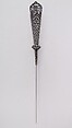 Dagger (Katar), Steel, Indian, Thanjavur; blade, European