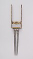 Dagger (Katar), Steel, gold, Indian
