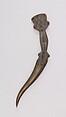 Dagger, Horn (buffalo), Indian, Bhil