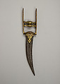 Dagger (Katar), Steel, copper, Indian